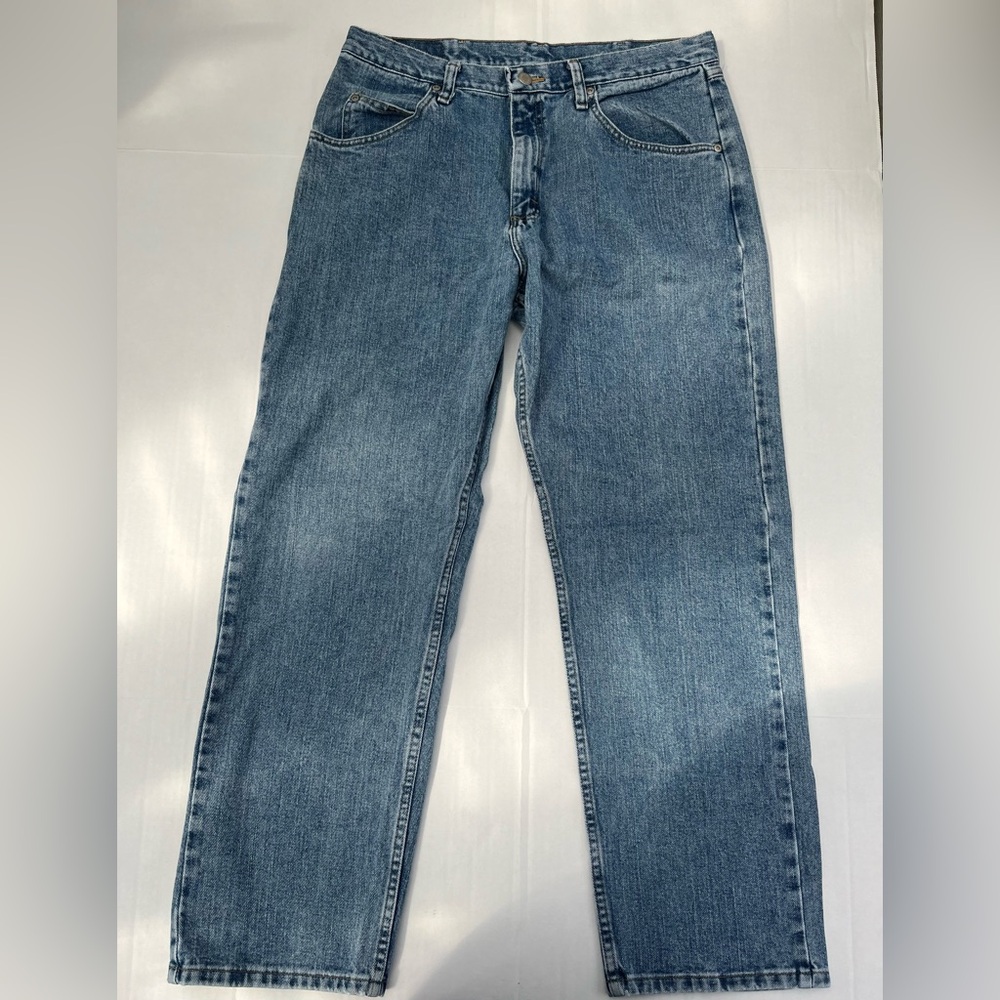 Wrangler Jeans Mens 34/30BlueRelaxed Fit Pants‎ Denim Straight Leg pre-owned